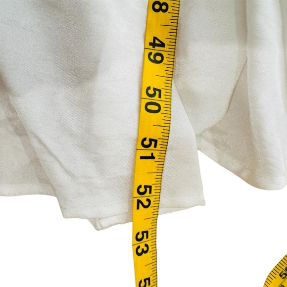 Reformation Coreopsis Dress Strapless Ivory 
Size 4 NEW - Picture 10 of 10